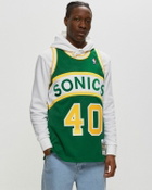 Mitchell & Ness Nba Swingman Jersey Seattle Super Sonics 1994 95 Shawn Kemp #40 Green Jerseys