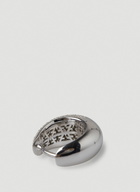 Tom Wood Ice Pavé Small Hoop Earrings