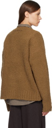 Acne Studios Tan Crewneck Sweater