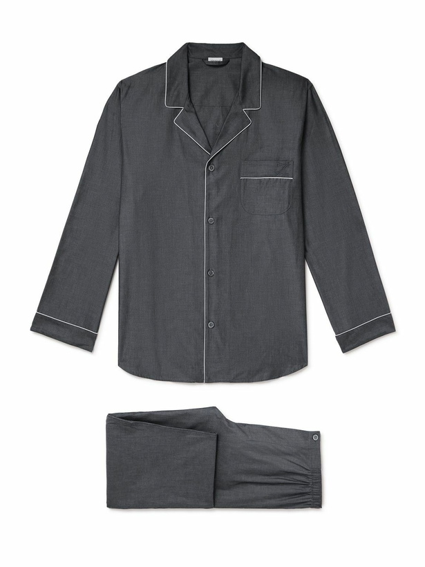 Photo: ZIMMERLI - Cotton Pyjama Set - Gray