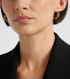 Versace Medusa Star hoop earrings