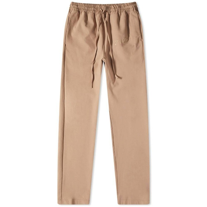 Photo: Off-White Men's Wool Skate Track Pant in Camel