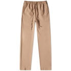 Off-White Men's Wool Skate Track Pant in Camel