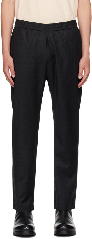 Photo: Barena Black Bativoga Trousers