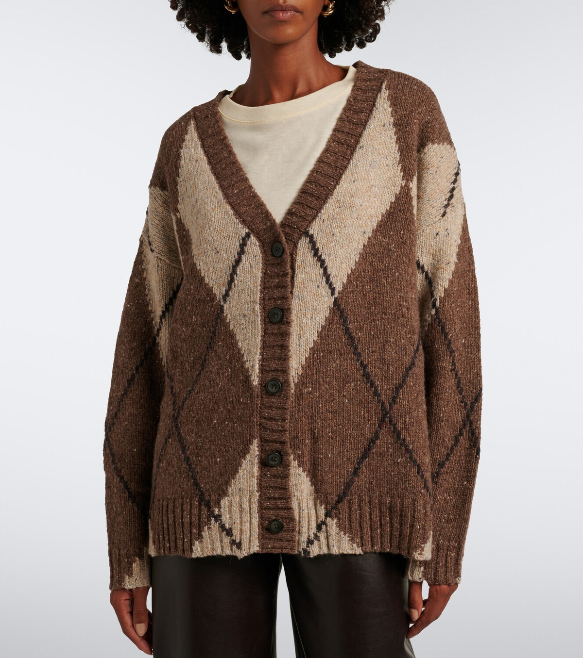 Altuzarra Ramblers wool and alpaca-blend cardigan
