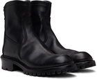 Julius Black Engineer Boots
