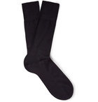 Falke - No. 4 Silk-Blend Socks - Midnight blue