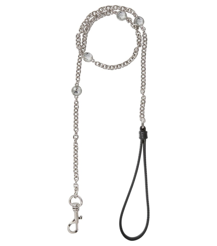Photo: Miu Miu Chain and leather dog leash