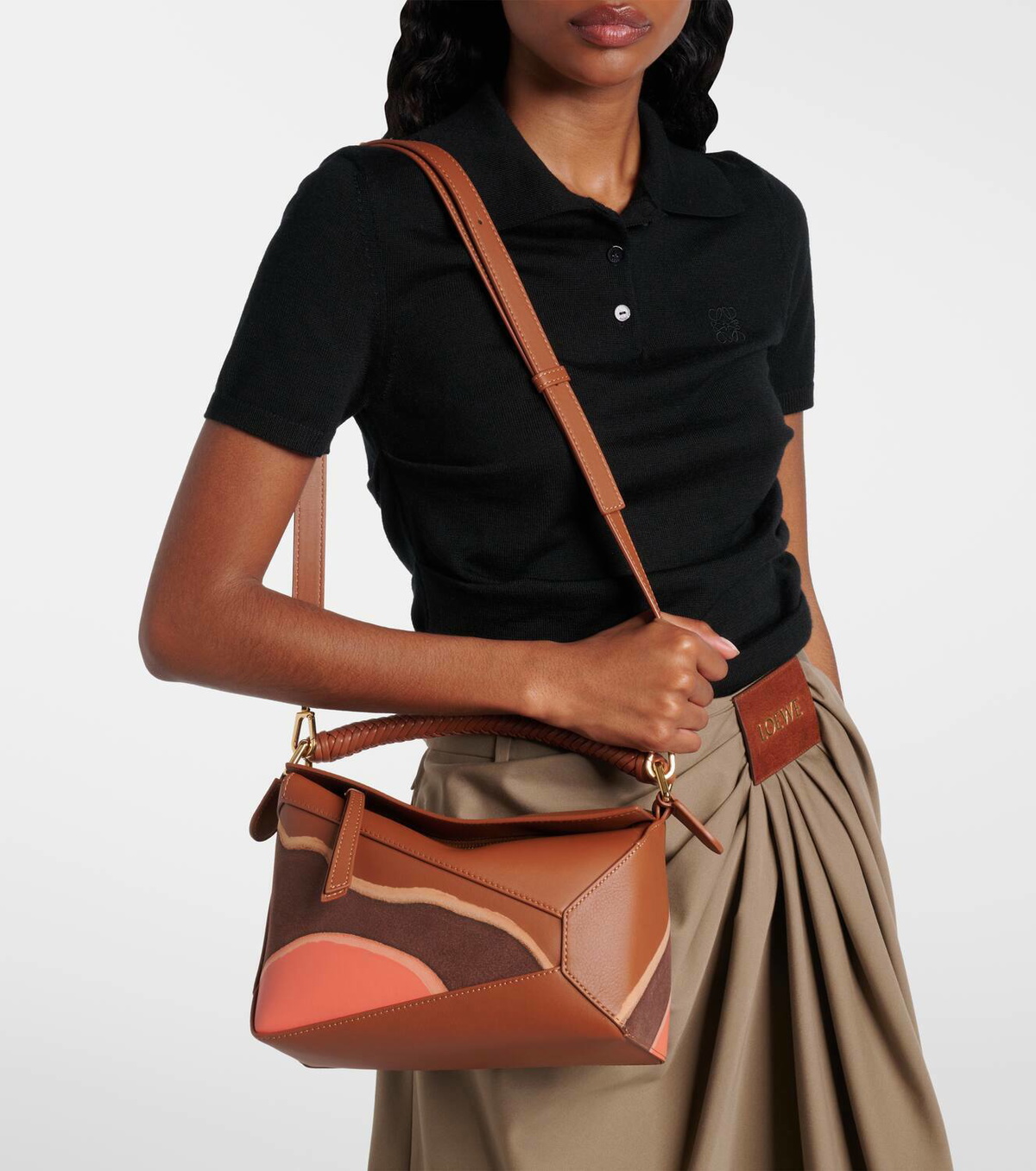 Loewe Puzzle Edge Landscape Small shoulder bag Loewe