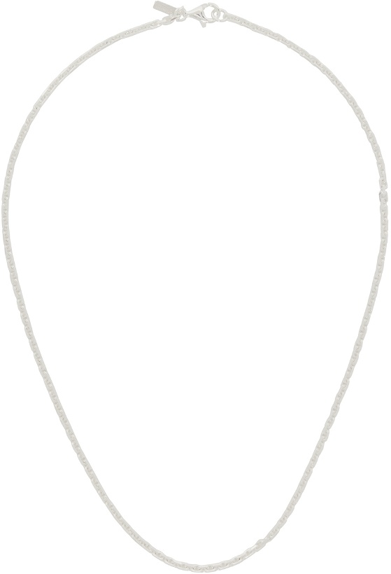 Photo: Hatton Labs Silver Mini Anchor Chain Necklace