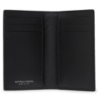 Bottega Veneta - Intrecciato Leather Billfold Wallet - Black