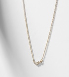 Mateo 14kt gold (585/1000) necklace with diamonds