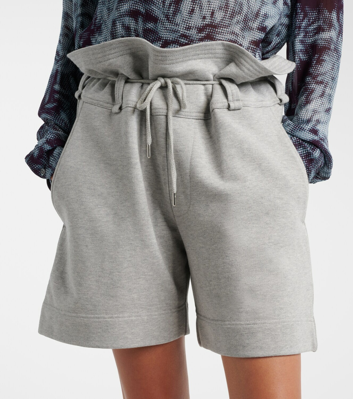 Dries Van Noten Hadiela cotton jersey shorts