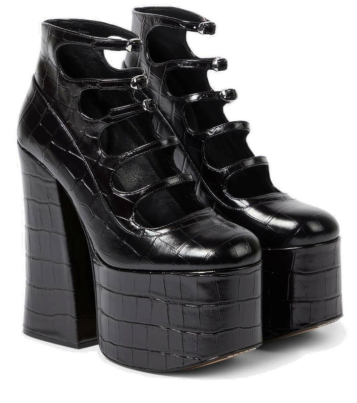Photo: Marc Jacobs Kiki croc-effect leather ankle boots