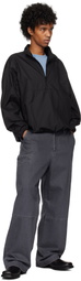 LE17SEPTEMBRE Black Re-Nylon Anorak