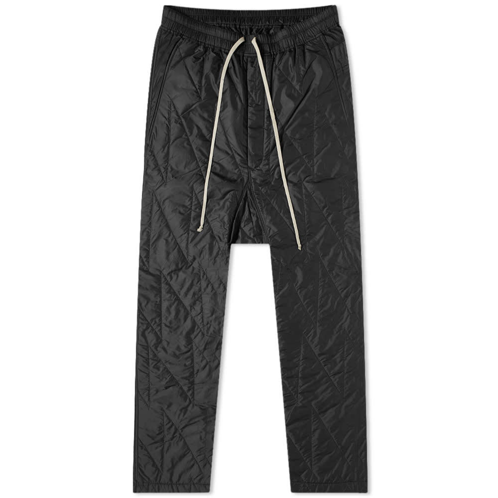 Rick Owens DRKSHDW Drawstring Quilted Pant Rick Owens