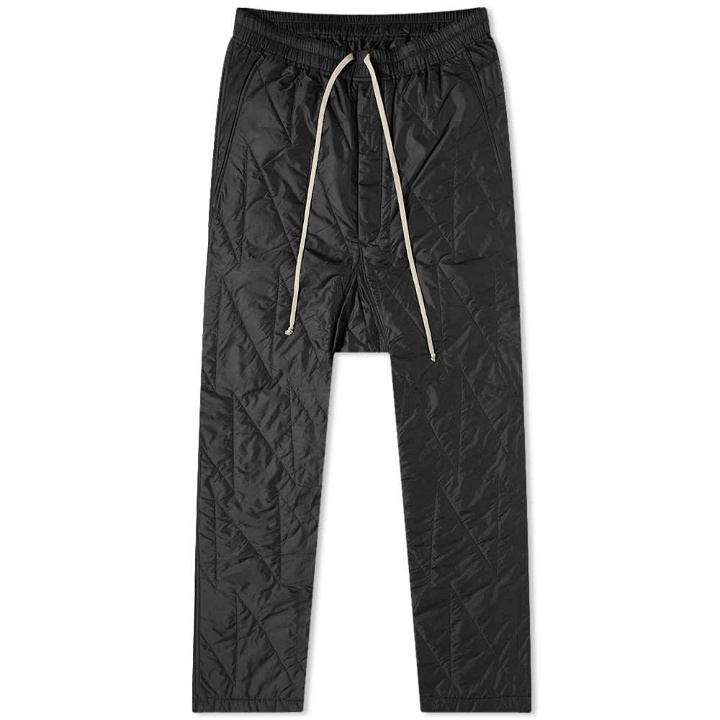 Photo: Rick Owens DRKSHDW Drawstring Quilted Pant