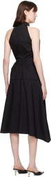 Proenza Schouler Black Yoko Midi Dress