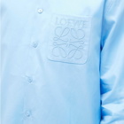 Loewe Men's Anagram Pocket Shirt in Ash Blue
