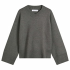 Samsøe Samsøe Women's Salula V Neck Sweater in Dark Grey