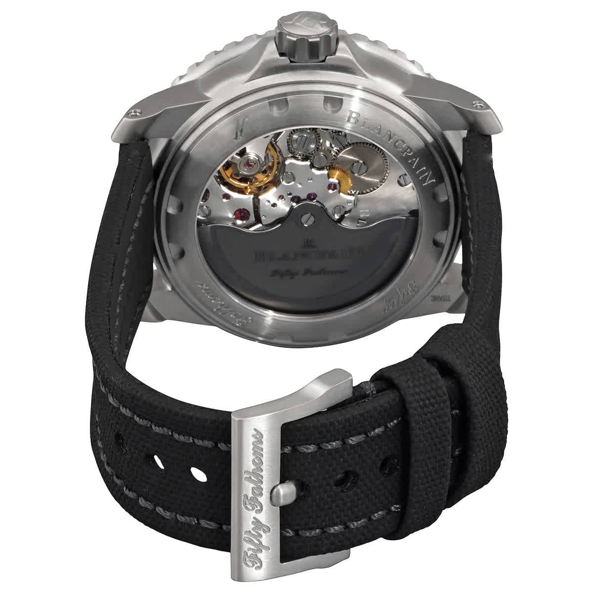 Blancpain Fifty Fathoms Automatic Black Dial Unisex Watch 5015-12b30-b52a
