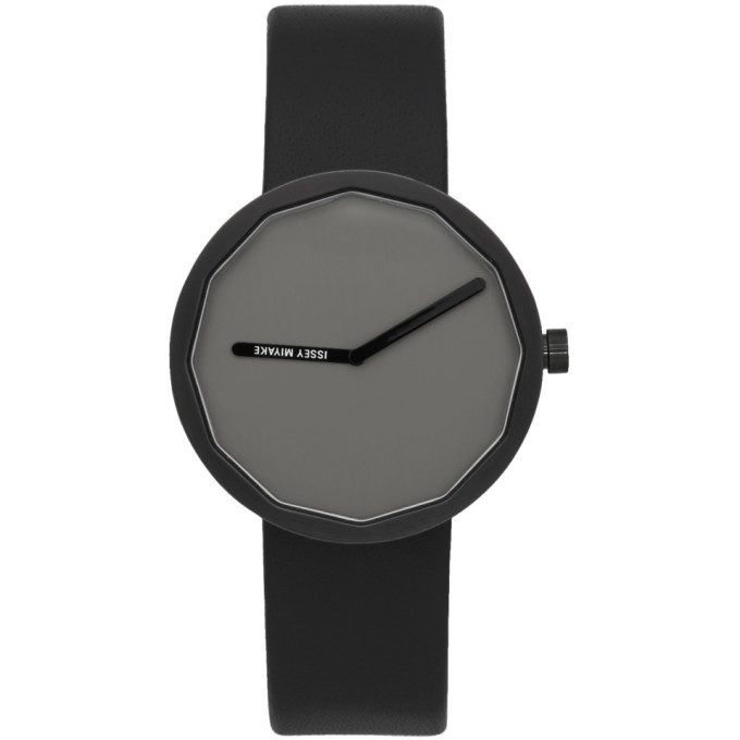 Issey Miyake Men Grey Naoto Fukasawa Twelve Series Watch Issey