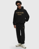 Fear Of God Essentials Fleece Hoodie Black Hoodies