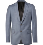 Paul Smith - Blue Soho Slim-Fit Wool-Sharkskin Suit Jacket - Men - Blue