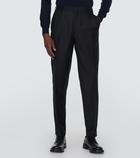 Giorgio Armani Wool and cashmere straight pants