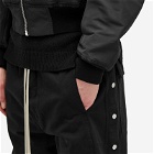 Rick Owens DRKSHDW Men's Pusher Medium Weight Pants in Black