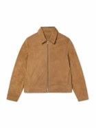 Mr P. - Suede Coach Jacket - Brown