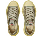 Maison MIHARA YASUHIRO Men's Peterson Low Spray-Dyed Original Sole Canvas Sneakers in Green