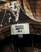 Barbour Barbour X Bstn Brand Bucket Hat Printed Multi - Mens - Hats