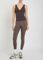 Tala Sculpted Seamless Technical-stretch Leggings Dark Brown