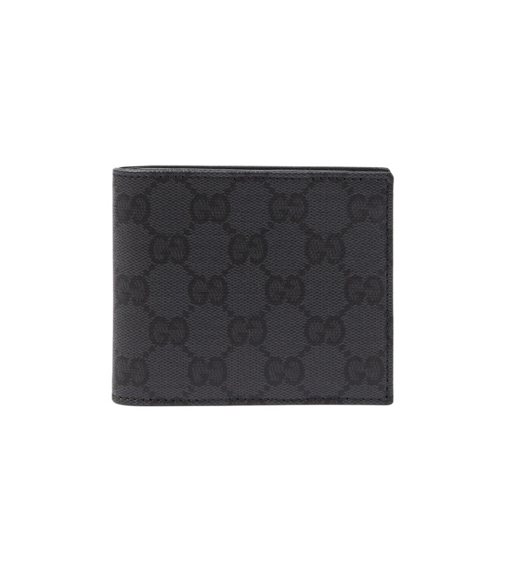 Photo: Gucci Gucci Essence Classic GG canvas bi-fold wallet