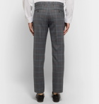 Gucci - Grey Slim-Fit Embroidered Prince of Wales Checked Wool and Cotton-Blend Suit - Men - Gray
