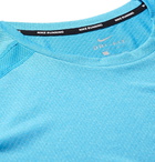 Nike Running - Miler Dri-FIT Mesh T-Shirt - Men - Azure