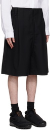 pet-tree-kor Black Tension Shorts