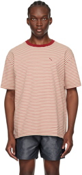 Saturdays NYC Red Striped T-Shirt