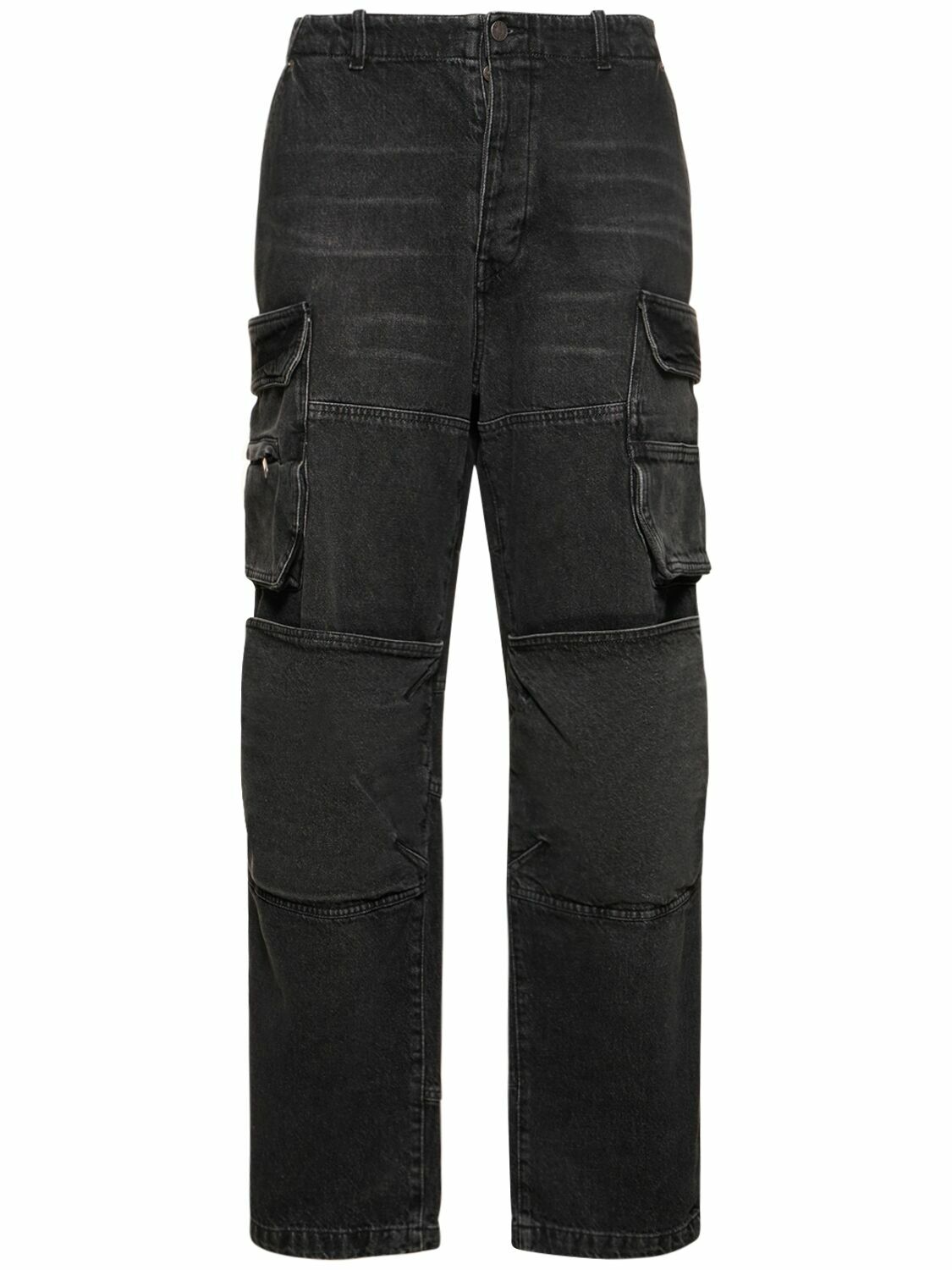 DIESEL - 17cm D-fish Denim Loose Cargo Jeans Diesel