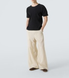 Homme Plissé Issey Miyake Basics pleated T-shirt