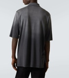 Alexander McQueen Ombré cotton polo shirt