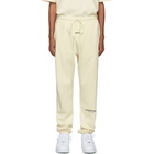 Essentials Off-White Reflective Logo Lounge Pants