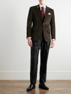 Kingsman - Slim-Fit Cotton-Blend Corduroy Blazer - Brown