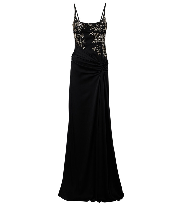 Photo: McQueen Draped embellished gown