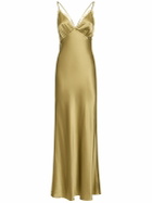 REFORMATION - Maysen Silk Long Dress