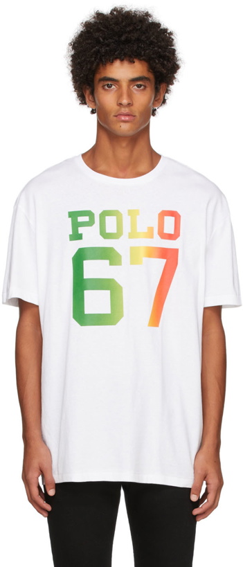 Photo: Polo Ralph Lauren White Logo T-Shirt