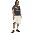 COÛT DE LA LIBERTÉ Off-White Zander Twill Baggy Shorts