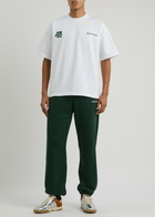 Mki Miyuki Zoku Logo-print Cotton-blend Sweatpants Green