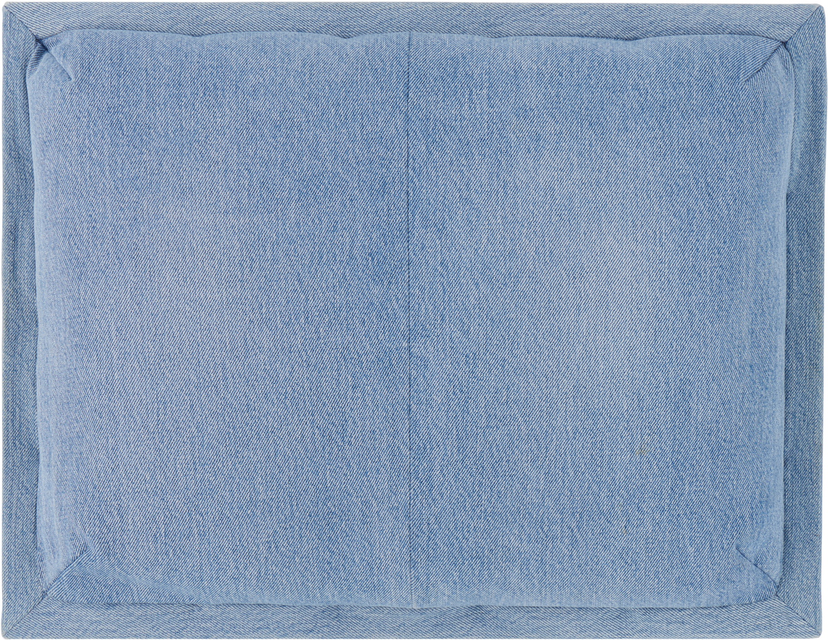 Bless Blue Nº75 Jeansified Object Denim Lap Cushion